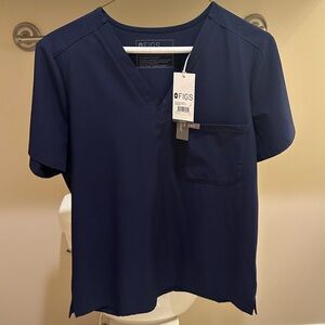 Figs FIONx Caterina Top Navy Blue Small